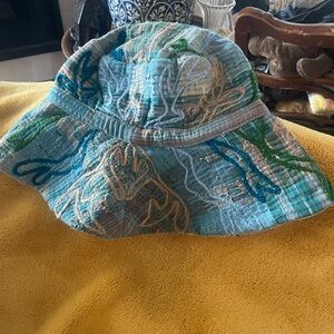 Free People Textured Multicolor Bucket Hat